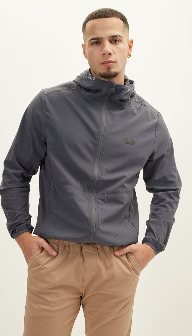 Outerwear Rain Jacket - Anthracite - Ron Tomson