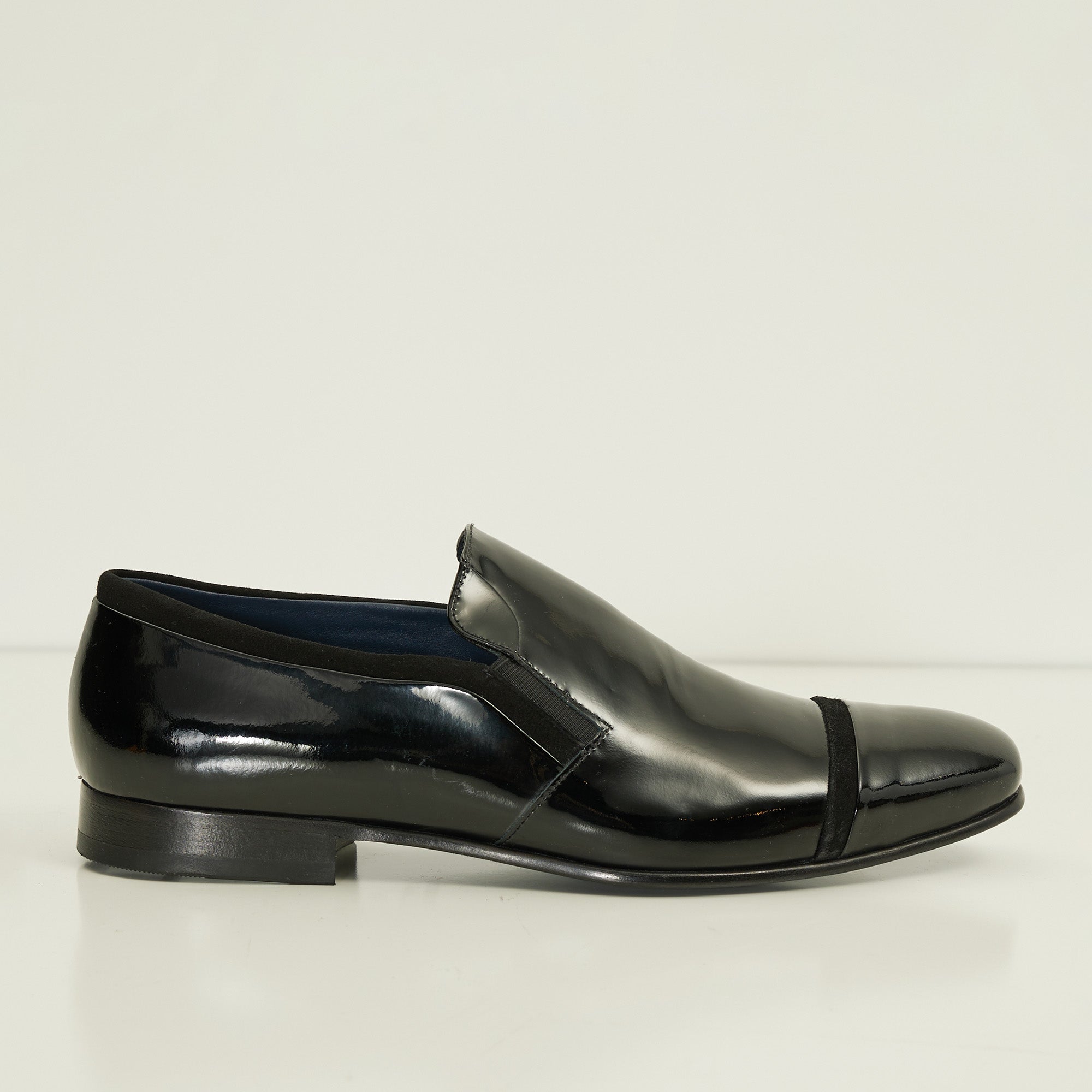 Patent Leather Loafer - Black - Ron Tomson