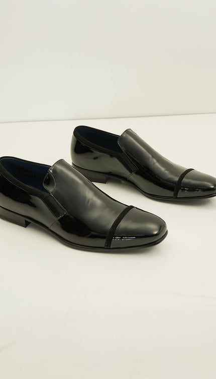 Patent Leather Loafer - Black - Ron Tomson