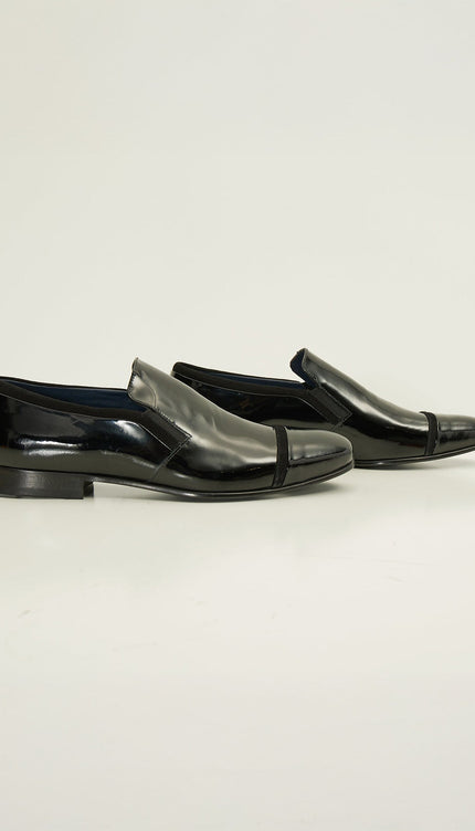 Patent Leather Loafer - Black - Ron Tomson