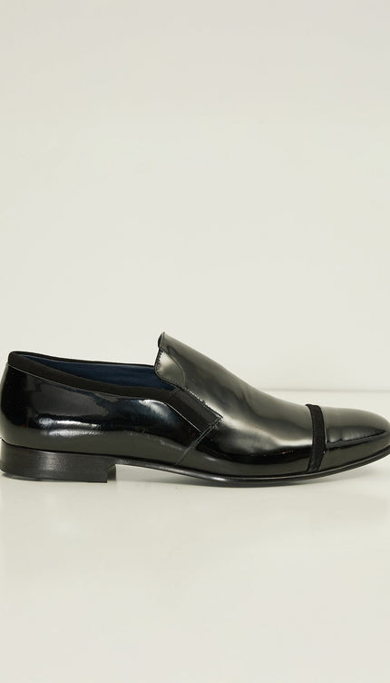 Patent Leather Loafer - Black - Ron Tomson