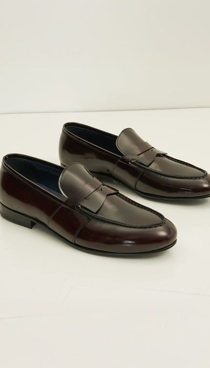 Penny Loafer - Burgundy - Ron Tomson