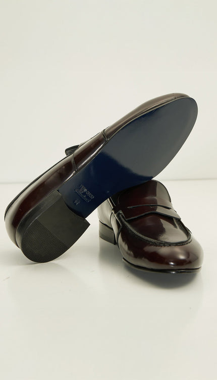 Penny Loafer - Burgundy - Ron Tomson