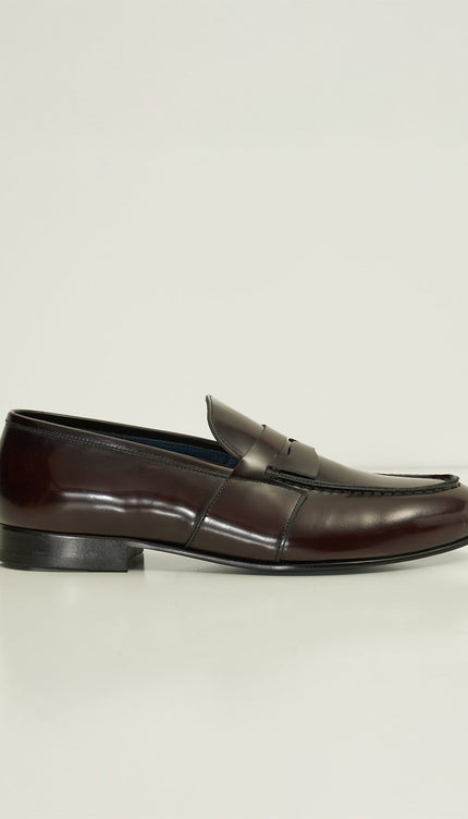 Penny Loafer - Burgundy - Ron Tomson