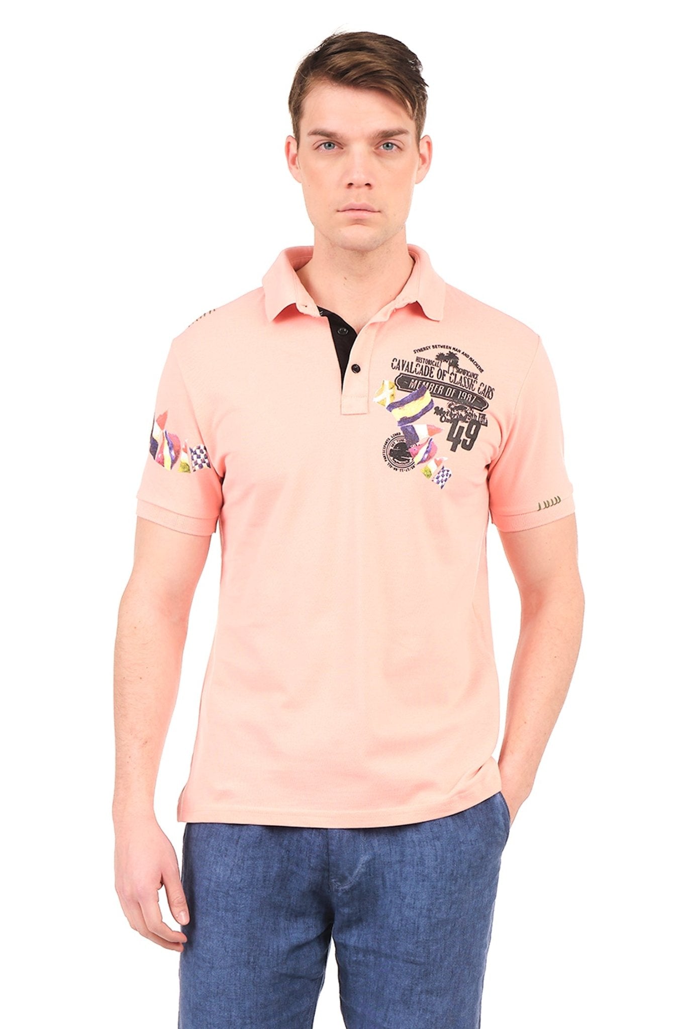 Pink Polo Shirt - Ron Tomson