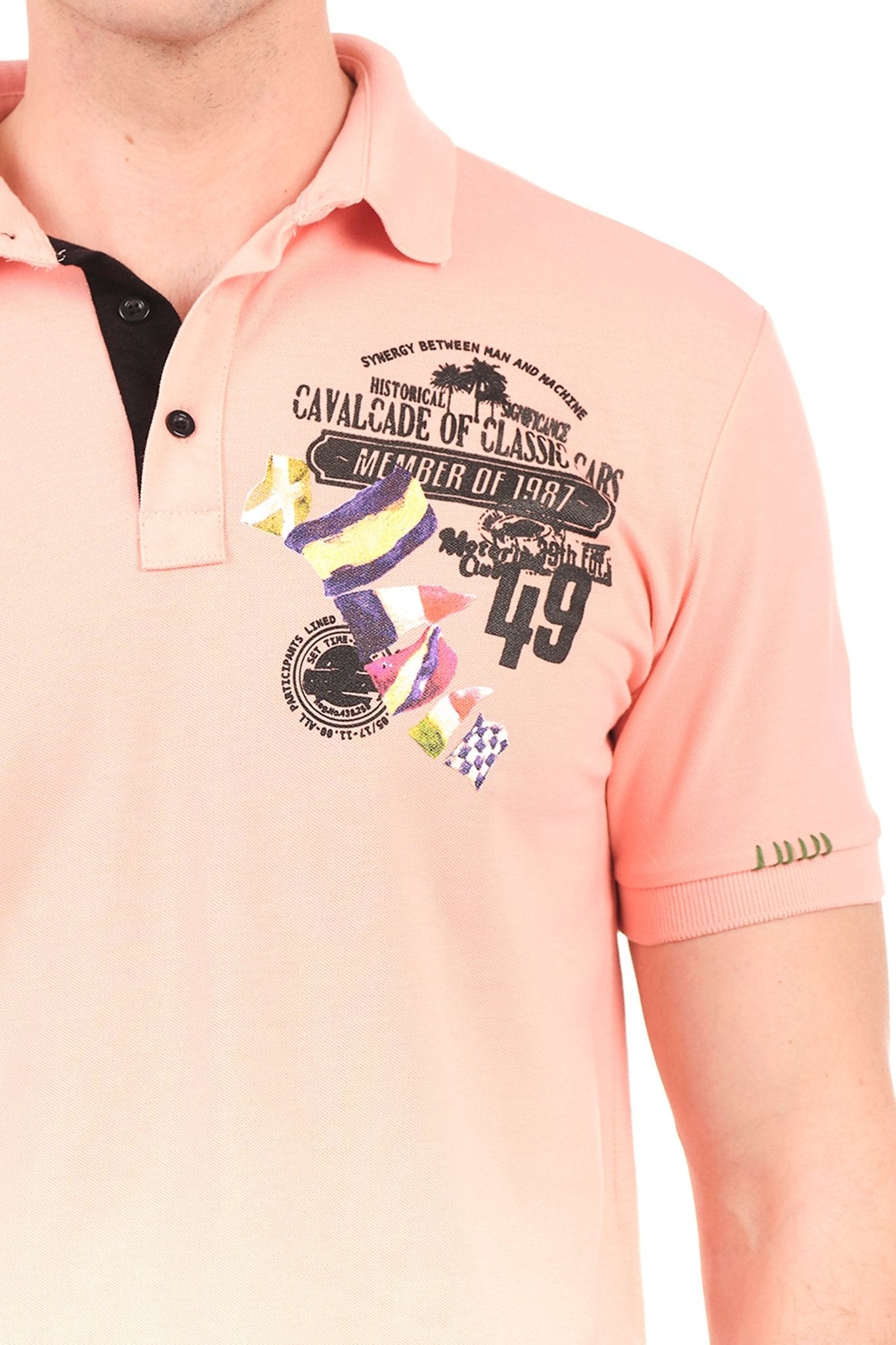 Pink Polo Shirt - Ron Tomson