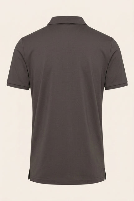 Polo Shirt - Anthracite - Back