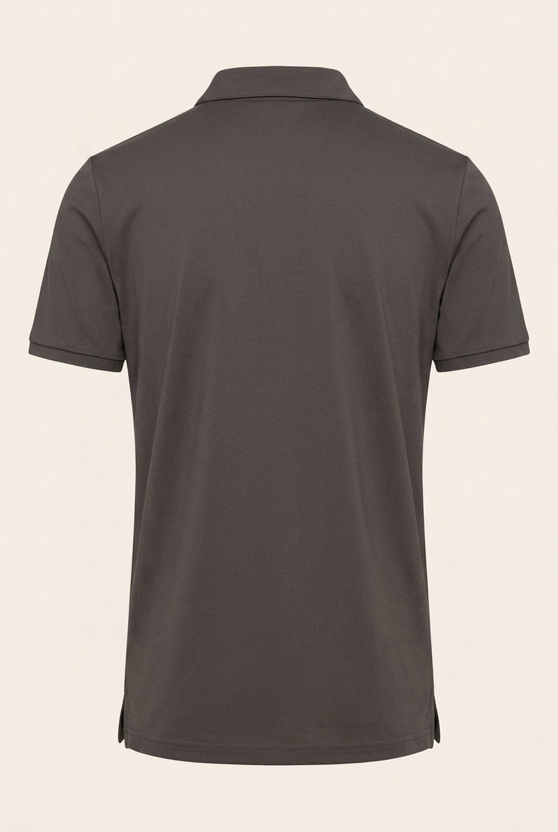 Polo Shirt - Anthracite - Back