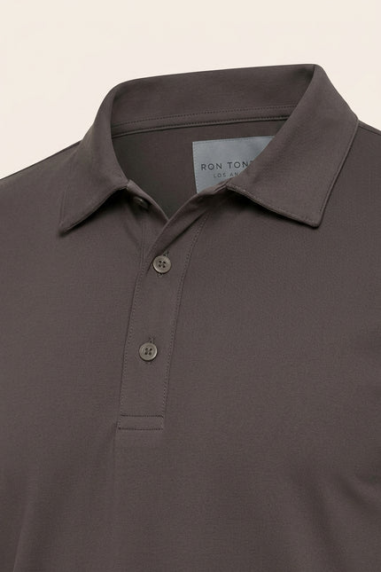 Polo Shirt - Anthracite - Detail