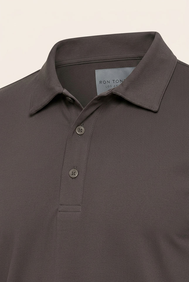 Polo Shirt - Anthracite - Detail