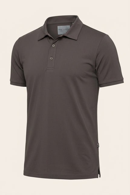 Polo Shirt - Anthracite - Front