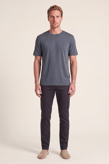 Crew Neck T-Shirt - Anthracite