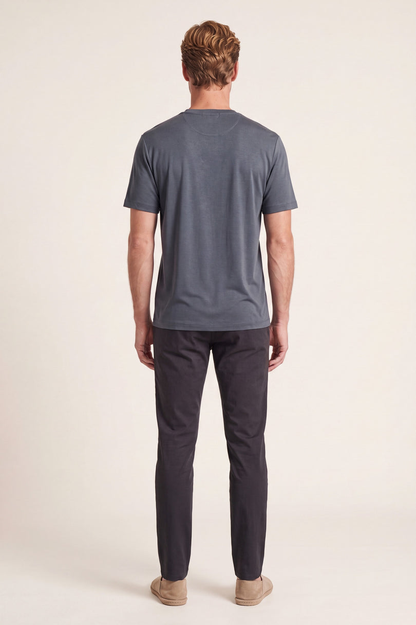 Crew Neck T-Shirt - Anthracite