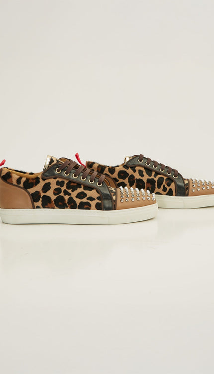 Punk Rocker Sneakers - Leopard - Ron Tomson