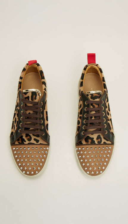 Punk Rocker Sneakers - Leopard - Ron Tomson