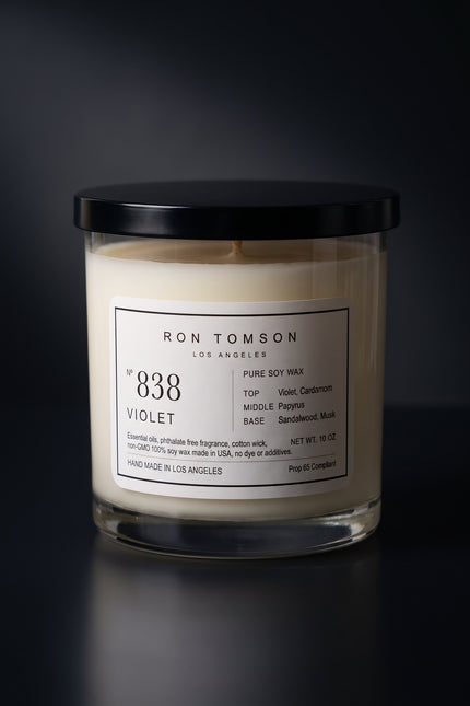 Pure Soy Wax Candle - N° 838 Violet