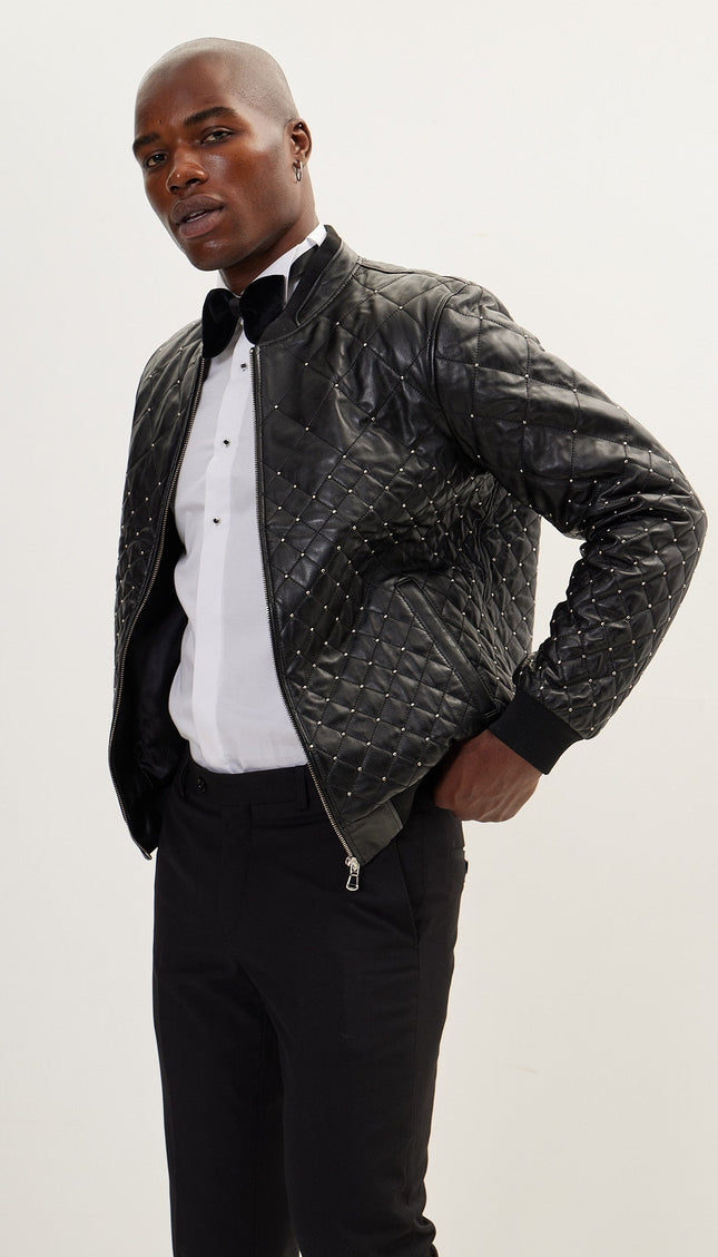 Quilted Artisan - Black Calf Leather - Ron Tomson