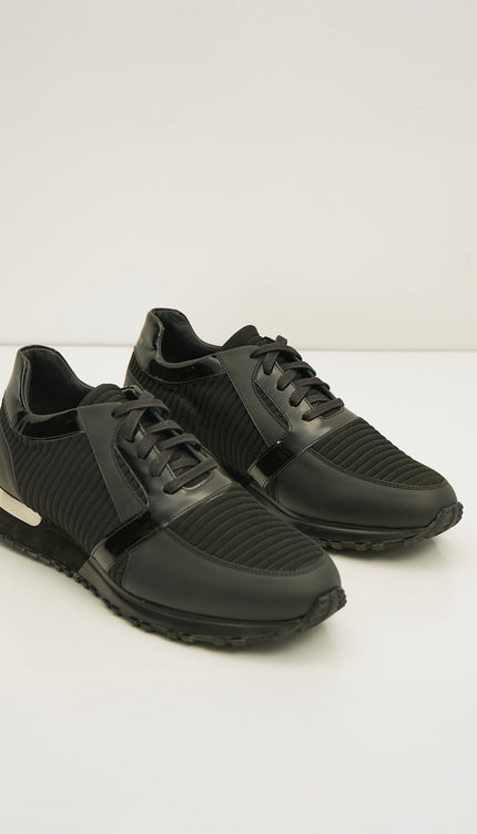 Racer Sneaker - Black White - Ron Tomson