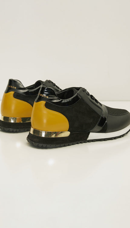 Racer Sneaker - Yellow White - Ron Tomson