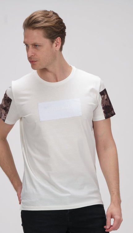 Regularity Section T-Shirt - Off White - Ron Tomson