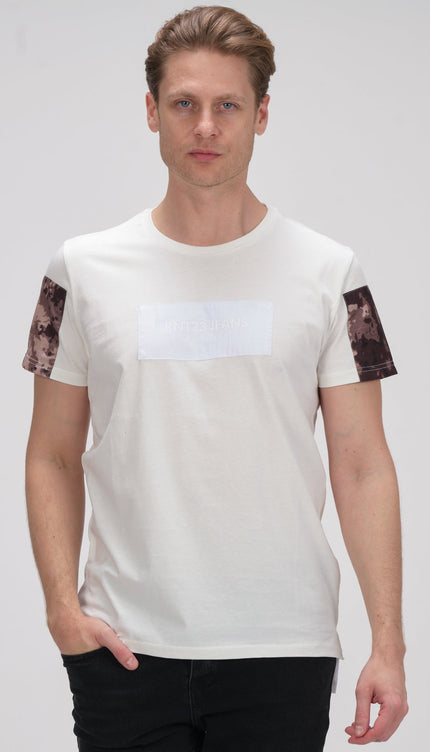 Regularity Section T-Shirt - Off White - Ron Tomson