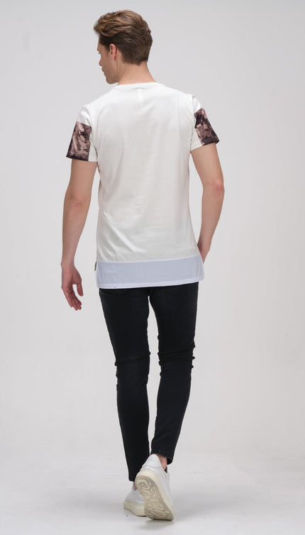 Regularity Section T-Shirt - Off White - Ron Tomson