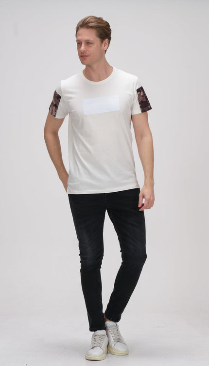 Regularity Section T-Shirt - Off White - Ron Tomson