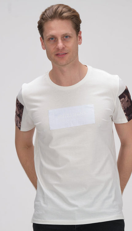 Regularity Section T-Shirt - Off White - Ron Tomson