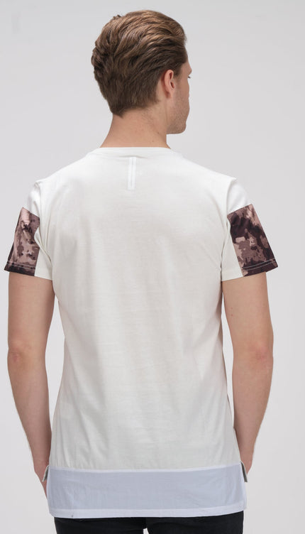 Regularity Section T-Shirt - Off White - Ron Tomson