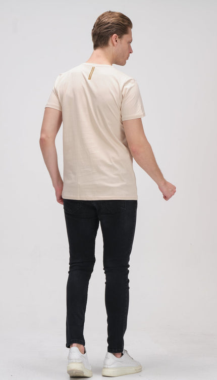 Regularity Section T-Shirt - Stone - Ron Tomson