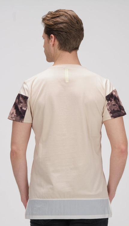 Regularity Section T-Shirt - Stone - Ron Tomson