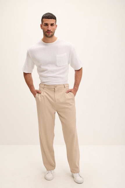 Relaxed Fit Slouchy Pants - Vizon - Ron Tomson