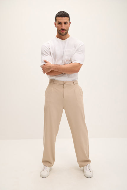 Relaxed Fit Slouchy Pants - Vizon - Ron Tomson