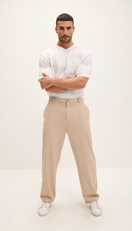 Relaxed Fit Slouchy Pants - Vizon - Ron Tomson