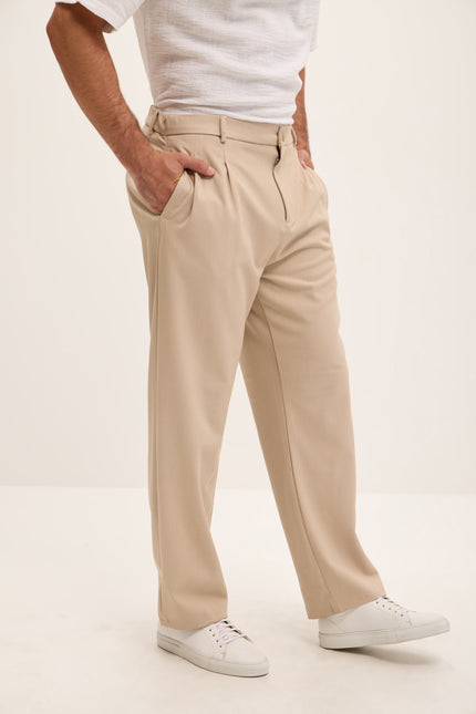 Relaxed Fit Slouchy Pants - Vizon - Ron Tomson