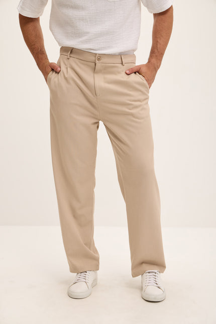 Relaxed Fit Slouchy Pants - Vizon - Ron Tomson