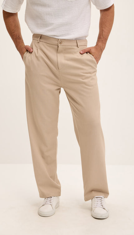 Relaxed Fit Slouchy Pants - Vizon - Ron Tomson