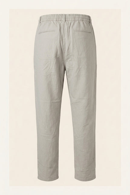 Relaxed Pants - Stone - Back