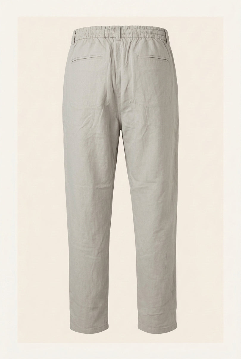 Relaxed Pants - Stone - Back