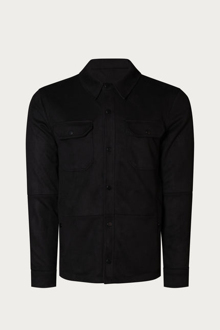 Reversible Multi Pocket Wind Jacket - Black - Ron Tomson