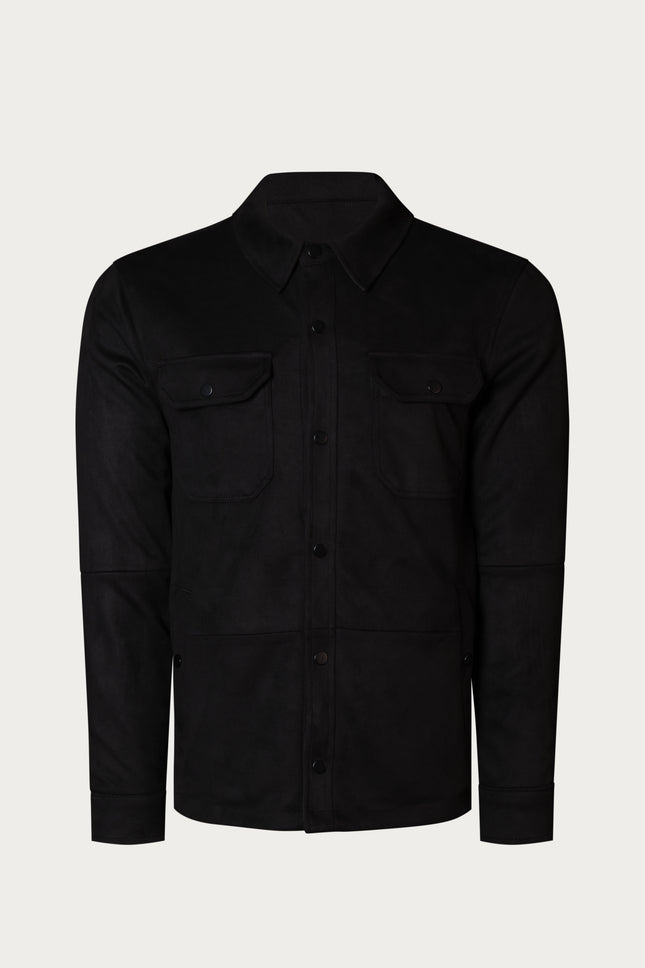 Reversible Multi Pocket Wind Jacket - Black - Ron Tomson