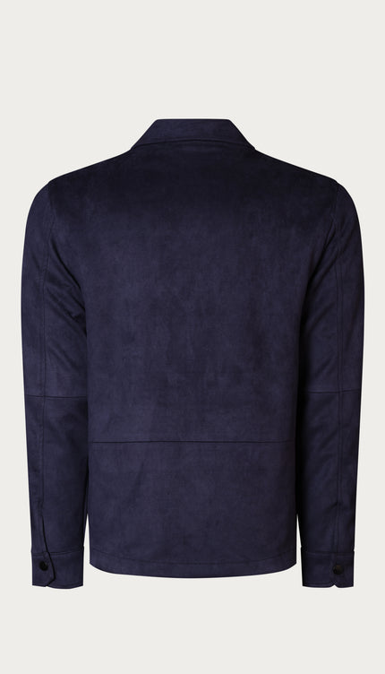 Reversible Multi Pocket Wind Jacket - Navy - Ron Tomson