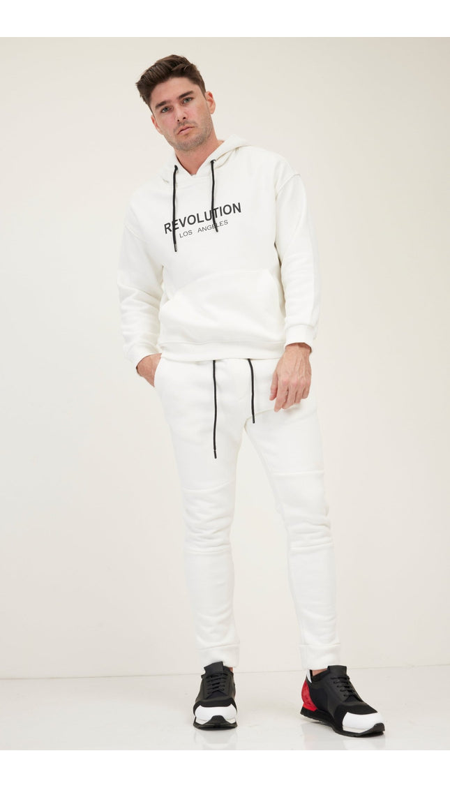 Revolutions Sweatshirt - White - Ron Tomson