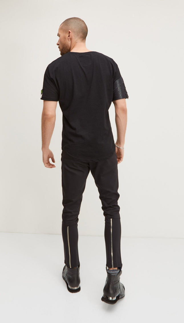 Rt's #10 Gauge Ykk Track Pants - Black - Ron Tomson