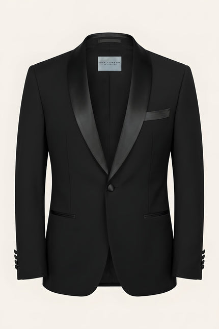 Shawl Lapel Tuxedo - Black - Product