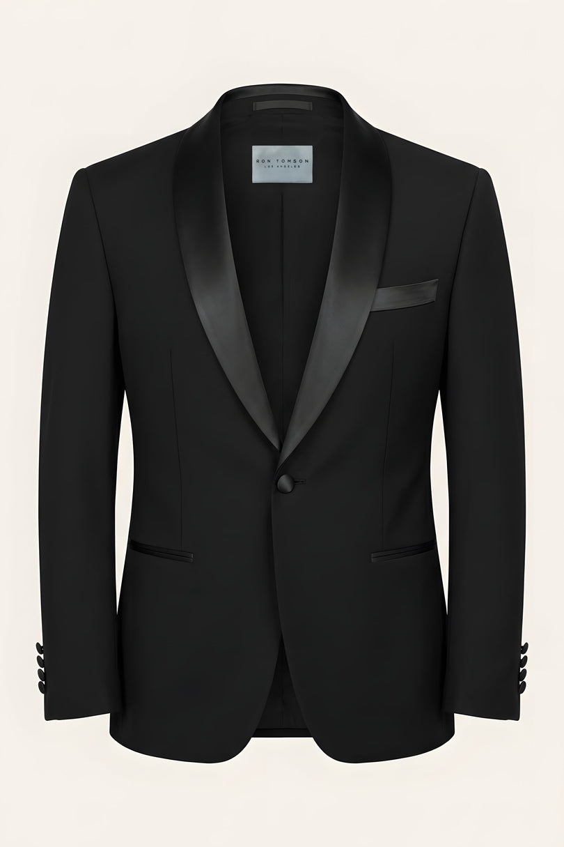 Shawl Lapel Tuxedo - Black - Product