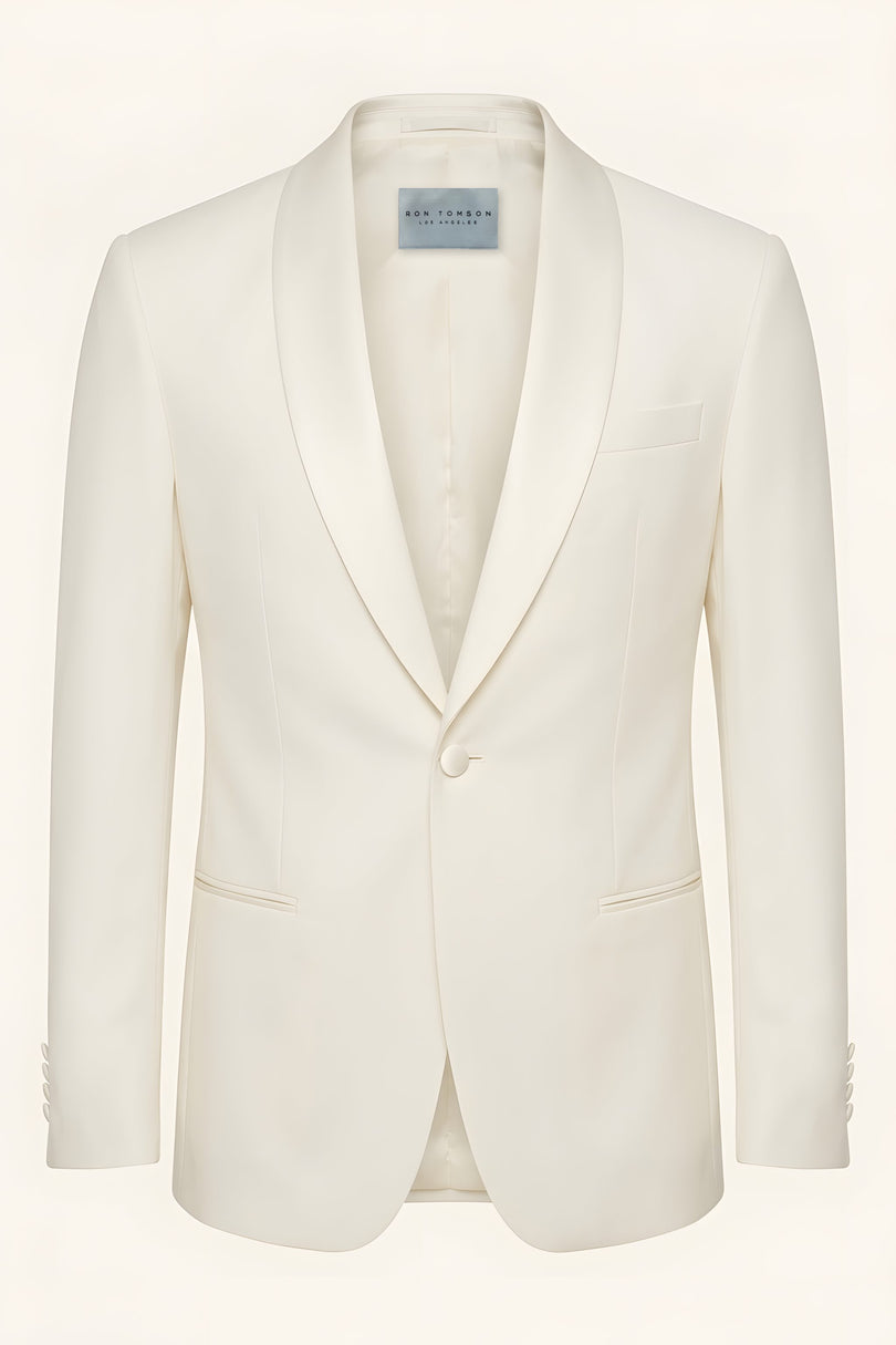 Shawl Lapel Tuxedo - White - Product