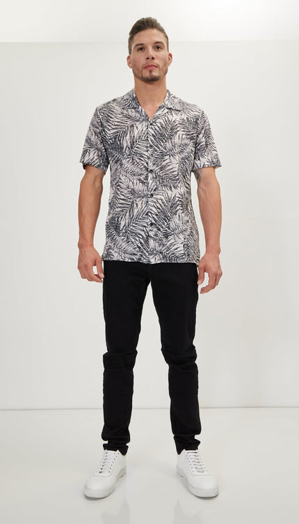 Shirts - Casual - Black - Ron Tomson