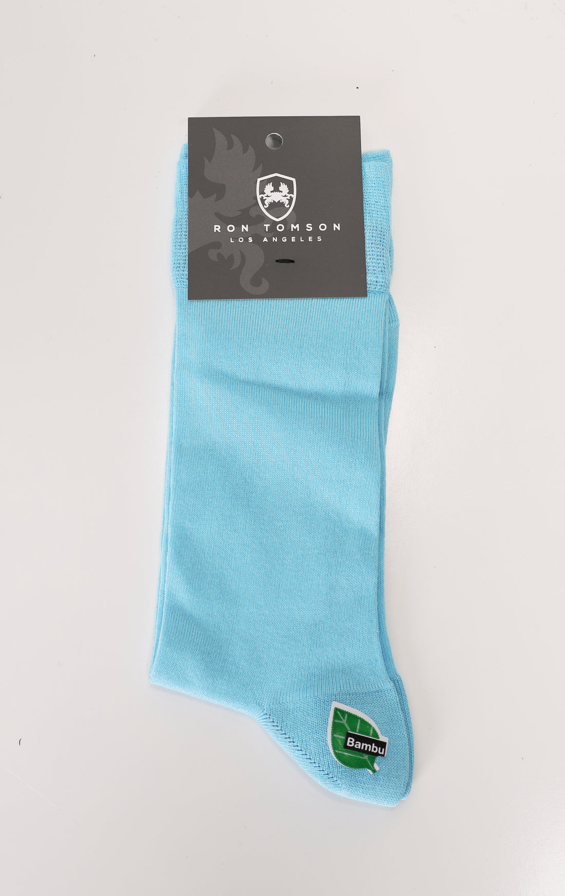 Solid Light Blue Sock