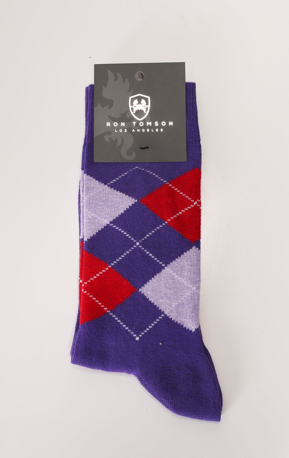 Purple Patterned Sock